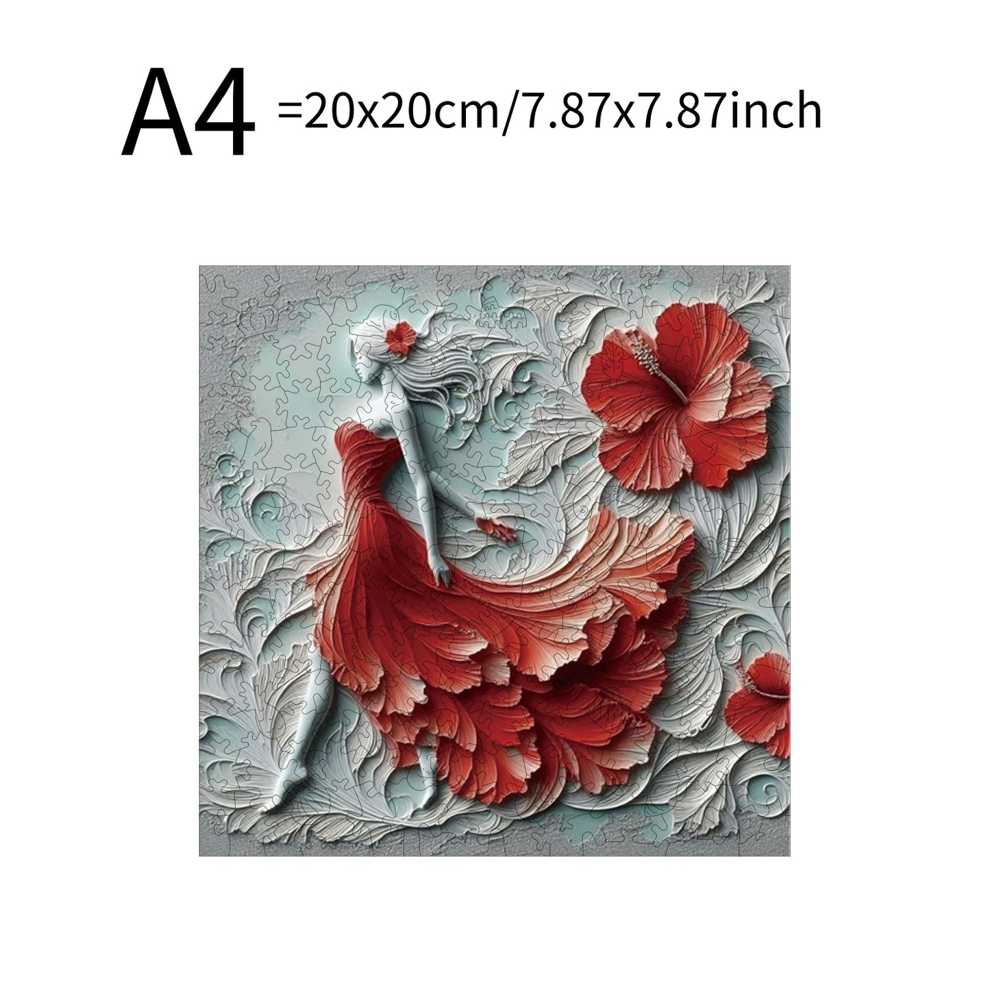 Little Bunny Beauty Animal Puzzles High Quality Jigsaw Puzzle Wooden Puzzle Best Christmas Gift