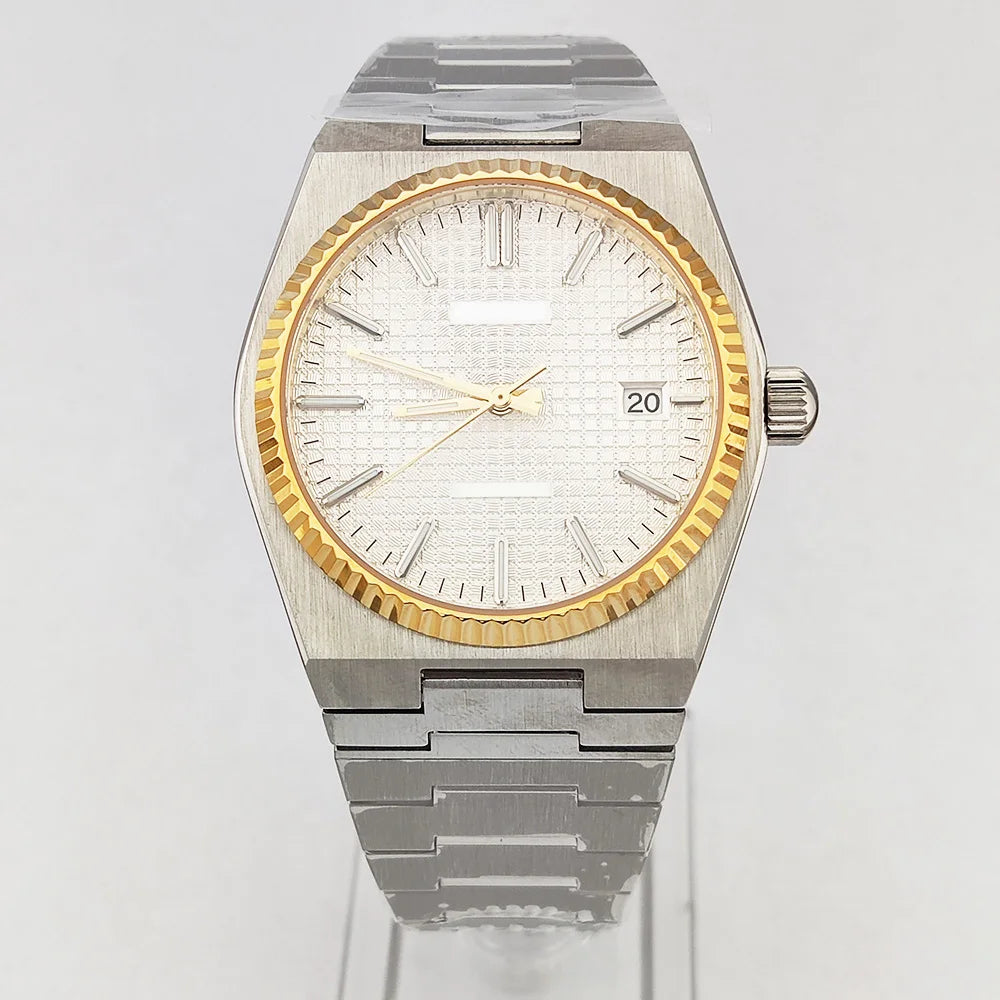 New Luxury Men's watch Stainless steel sapphire glass 10Bar waterproof wrist watch NH35 Movement Automatic mechanical NH35 watch