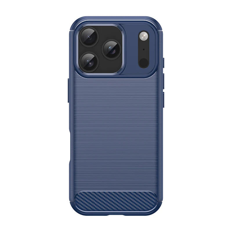 For iPhone 17 Pro Case For apple iPhone 17 Air iPhone 17 Pro Max Cover Shockproof Anti-Slip Brushed TPU Protective Phone Cover