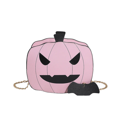 Halloween Cartoon Pumpkin Shoulder Bag For Girls Personality Funny