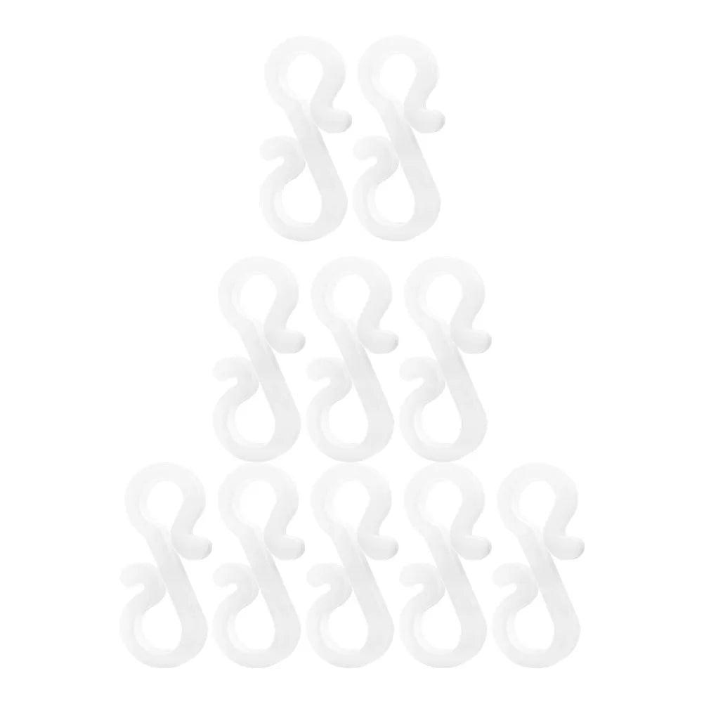 50 Pcs Christmas Light Clip Decor Ornaments Hooks Holiday Decorative Coat Hanger