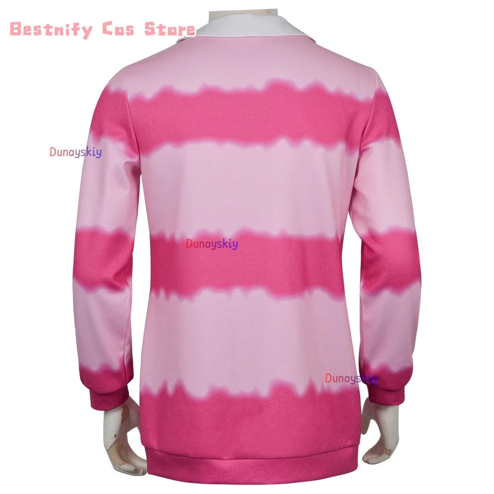 Sajaboys Cosplay Jinu Boy Group Anime Huntrix Movie Kpop Demon Handsome Vest Vampire Goth Punk Long Coat Korea Idol Halloween