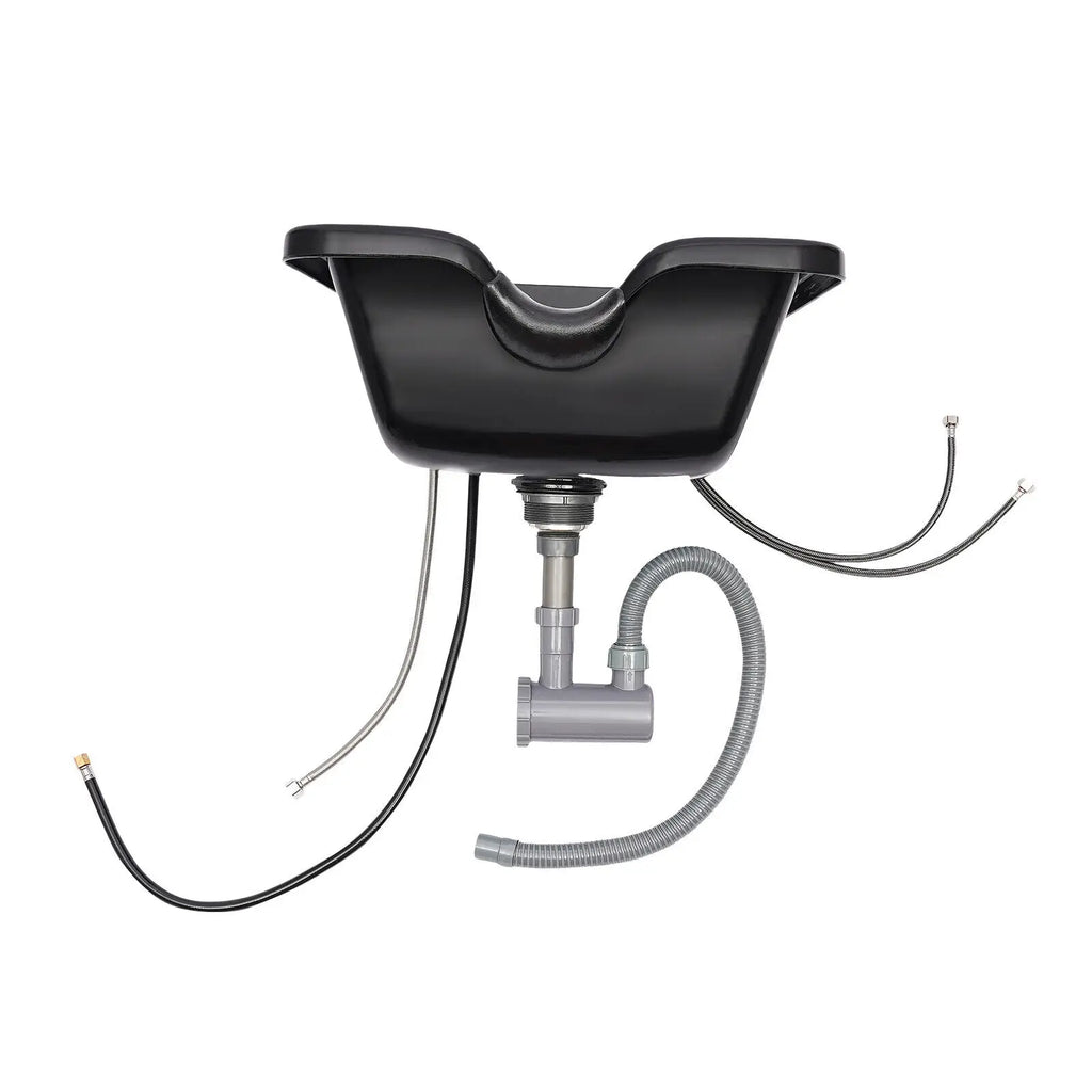 Beauty Salon Barber Shop Hair Equipment Shampoo Bowl Deep ABS Bowl Backwash Sink