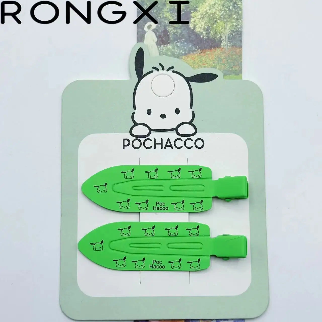 2pcs Hello Kitty Seamless Hairpin Cute Cartoon Sanrio BB Hair Clip Accessories Girl Headwear Bangs Clip Sweet HairClips Gifts