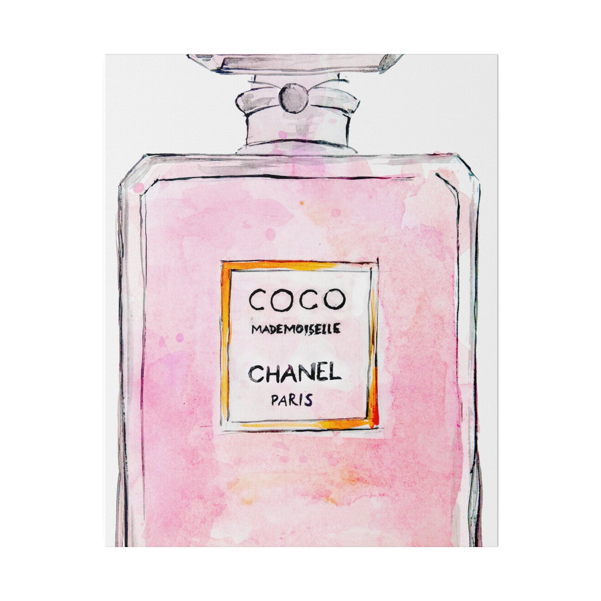 Coco Chanel Perfume Canvas