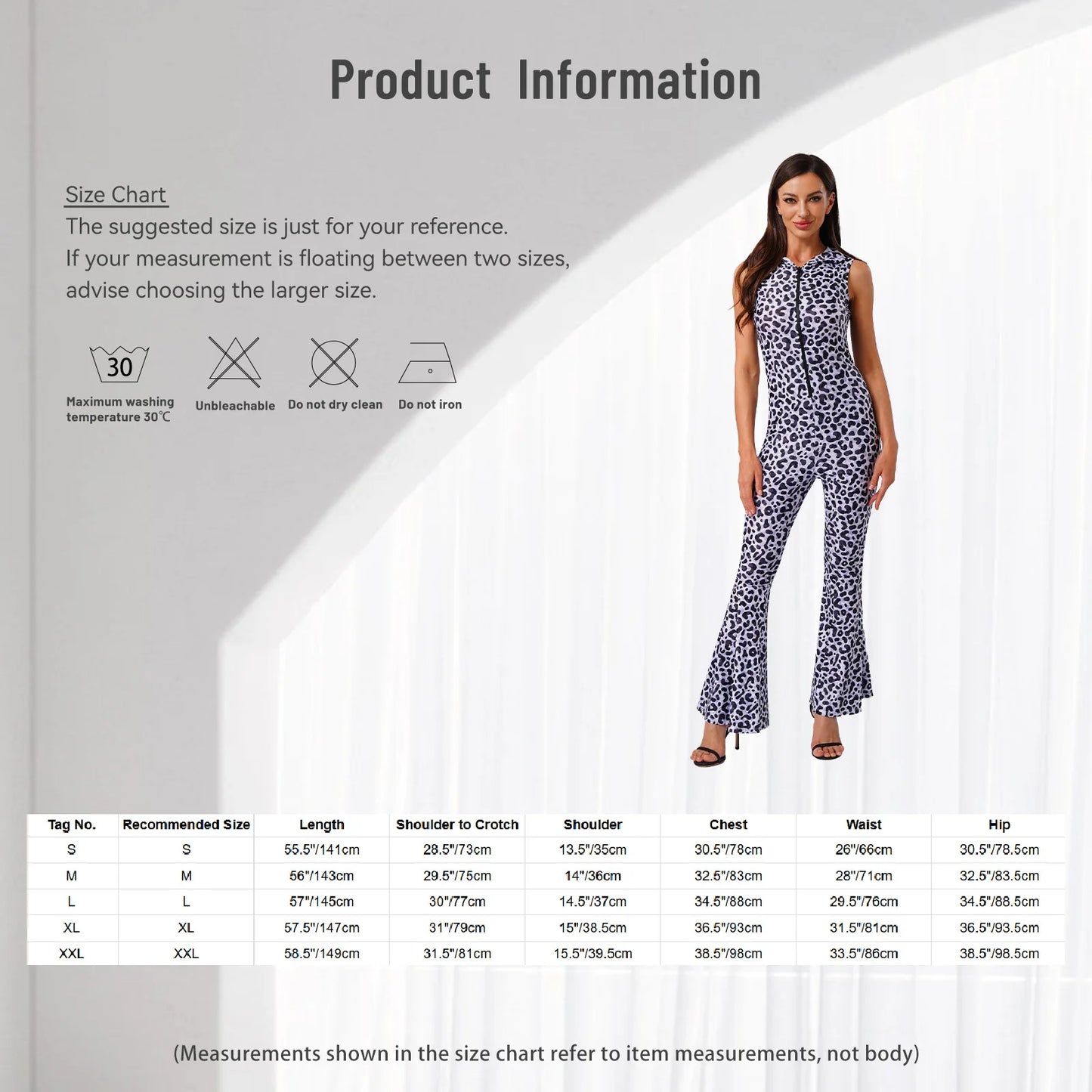 Women Halloween 90s Disco Hippie Cosplay Costume Sleeveless Zipper Printed Bell-Bottom Hooded Jumpsuit for Theme Party Carnival