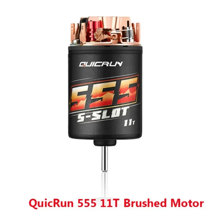 NEW HOBBYWING QuicRun 540 30T 40T 555 11T 13T Brushed Motors for 1/10 RC Model Car Crawler Buggy Retrofitting Accessories