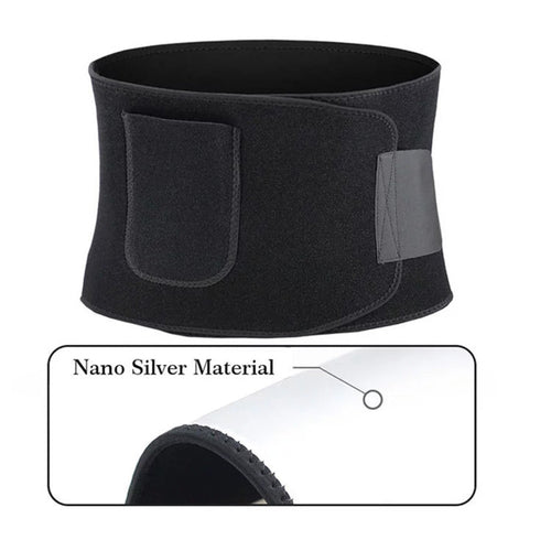 Women Men Fat Burner Waist Trimmer Belt Weight Loss Sweat Slim Wrap