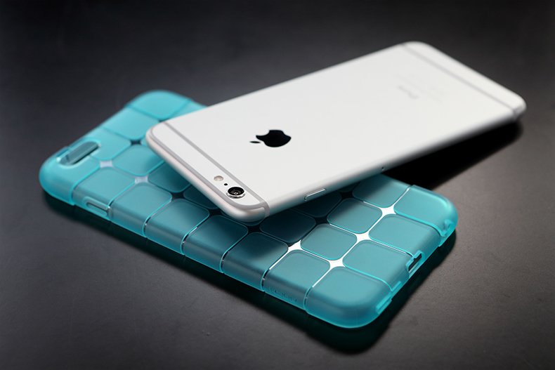 Soft Cubes iPhone Case