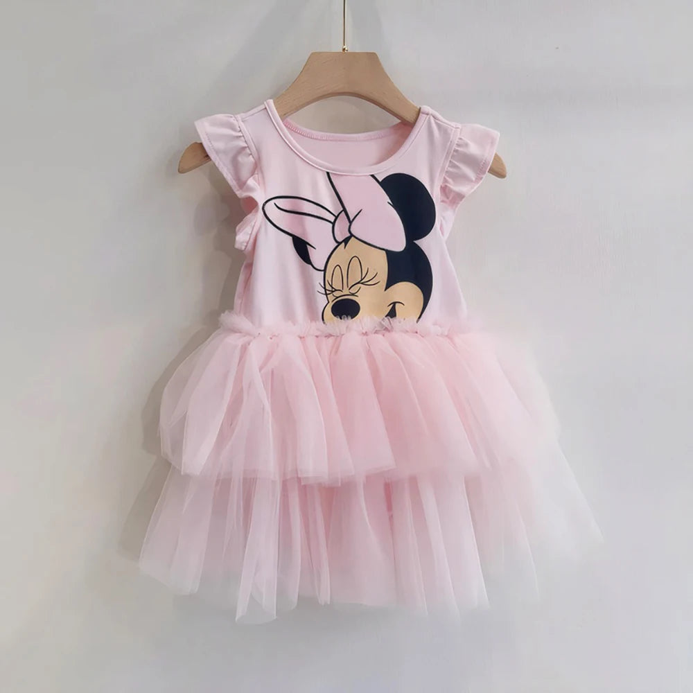 Summer Baby Girl Dress Minnie Toddler Girls Birthday Party Dresses Kids Clothes Girl Sundress