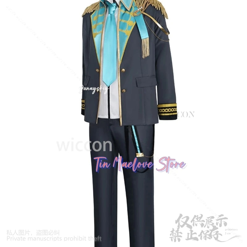 Aoyagi Toya Anime Game Project Sekai VBS Cosplay World Link2 Costume Knights Y2K Coat Pants Punk Idol Uniform Wigs Disfraces