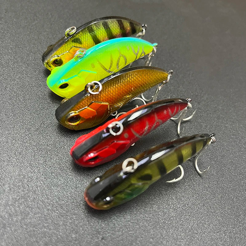 14g 5.2cm Sinking Vibration Ratlin Fishing Lures Pesca Wobbler Swimbait for Bass Trout VIB Artificial Hard Bait Fishing Supplies