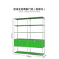 b7+  Nordic medieval cream wind small apartment display cabinet stainless steel module furniture decorative cabinet
