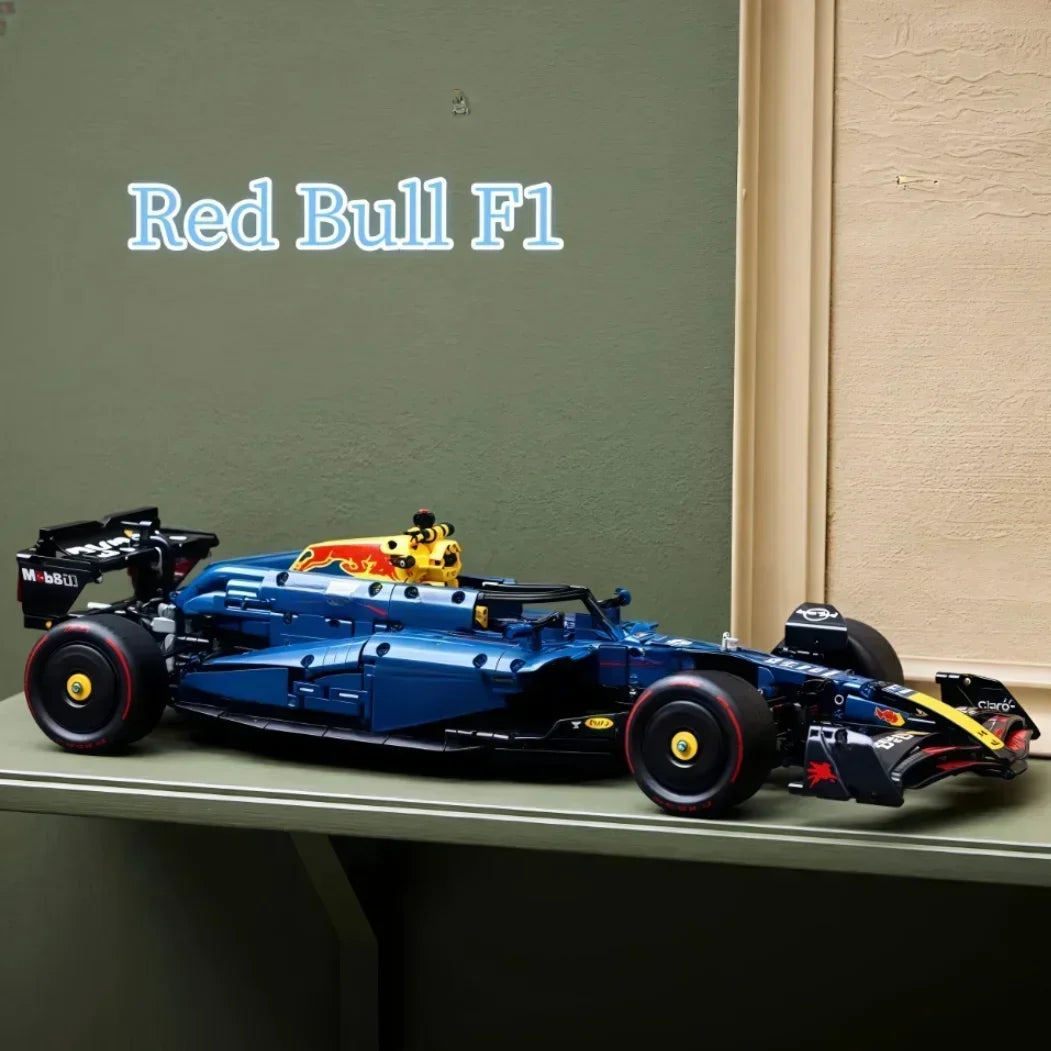 In Stock Technology F1 Racing Series F1 W14 E1 RB20 F1 SF24 F1 Supercar Model MOC Assemble Toy Birthday Gifts