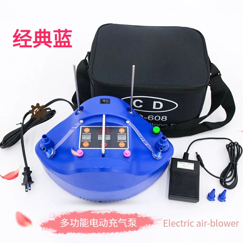 Multi-purpose CD608 Quantitative Timing Counting Balloon Inflator Electric Pump with Ball Sleeve Function