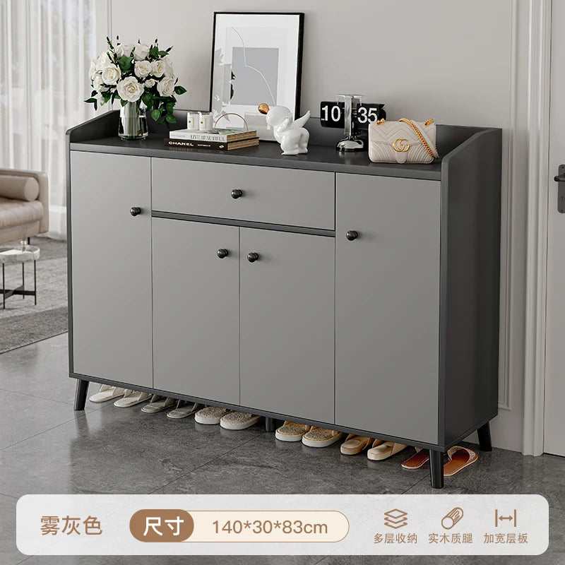 Shoe cabinet Home entrance Indoor entry Door entrance Corridor aisle Large capacity multi-layer storage Elevator entrance Shoe r