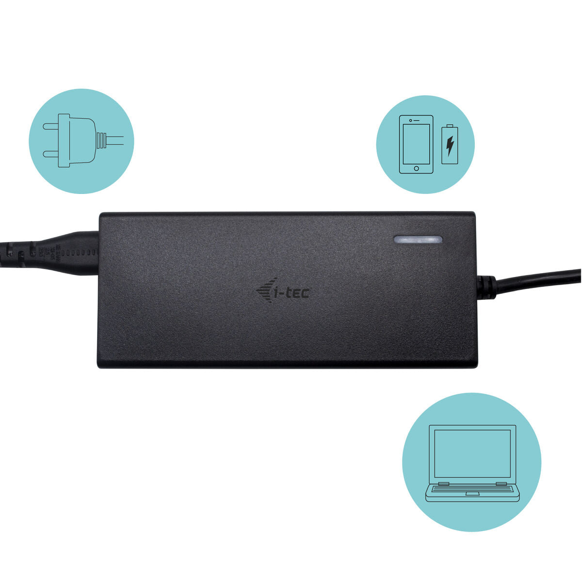 Dock/Charging base i-Tec C31DUALDPDOCKPD65W