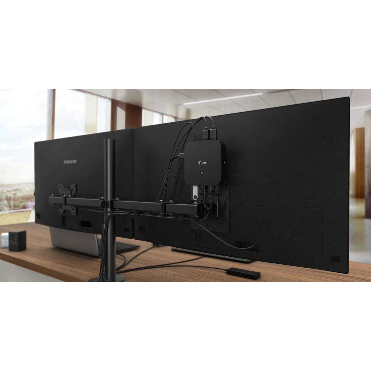 Dock/Charging base i-Tec C31DUALDPDOCKPD65W