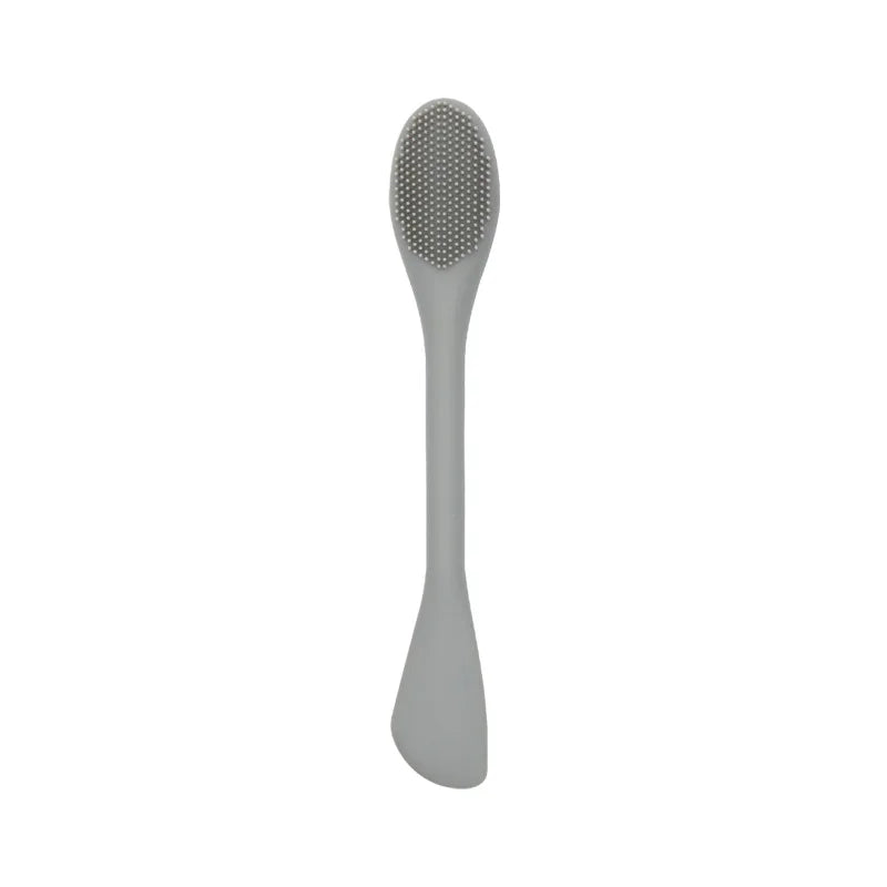 Double head silicone facial mask Brush soft hair mud film Brush Face cleaning mud film Apply mold adjusting stick tool