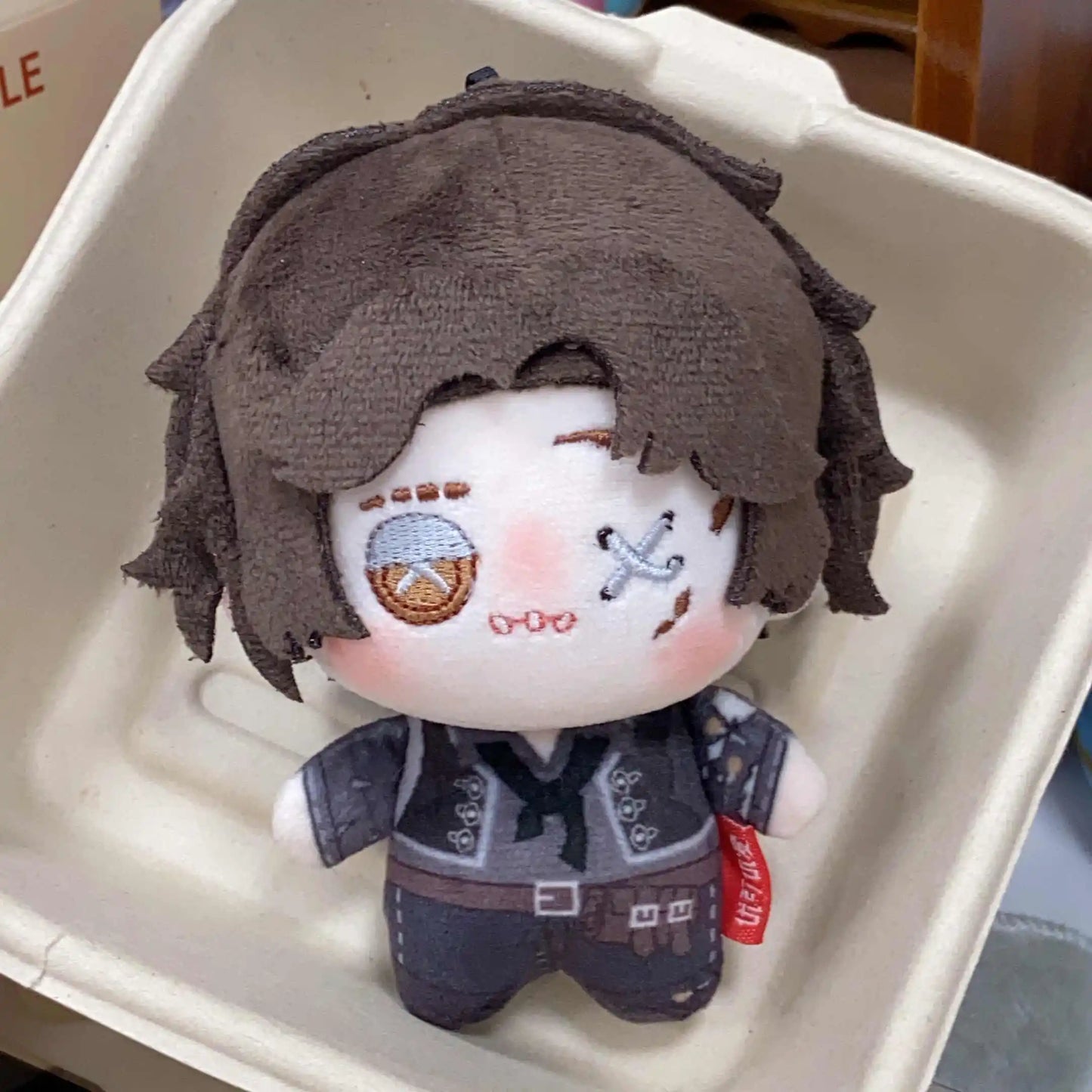 Matthias Czernin Identity Ⅴ10CM Anime Cute Nunu Body Mini Plush Pendant Keychain Plushie Bag Hangings Mascot Christmas Gifts