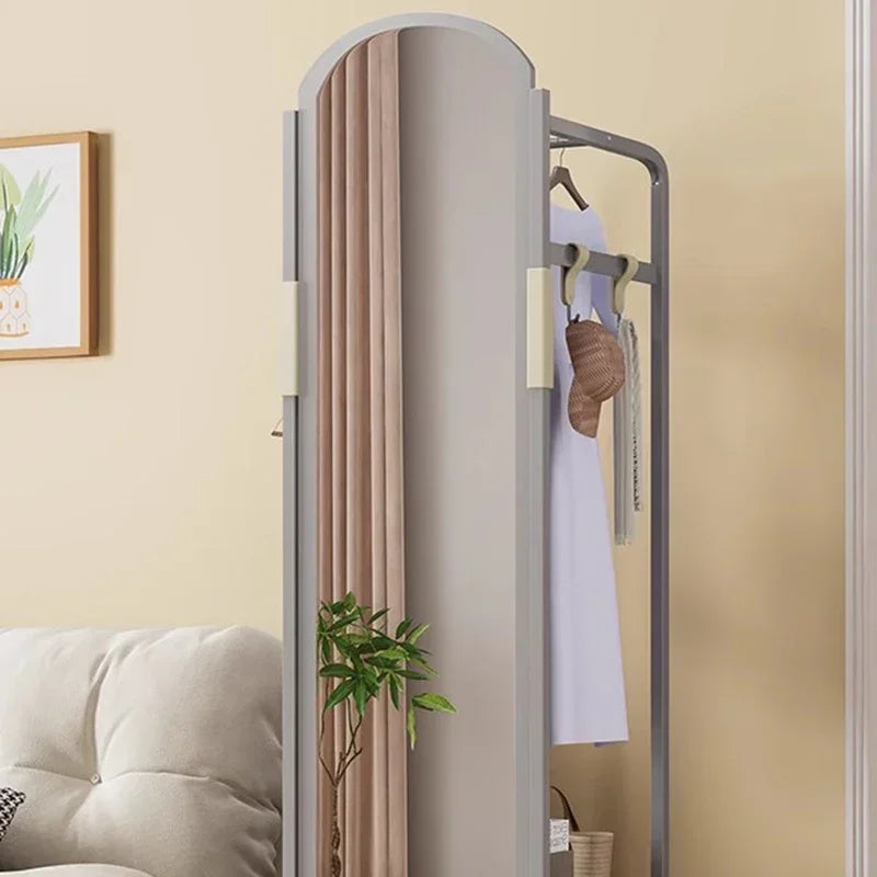 Mirror Cheap Coat Racks Dress Hanging Organizer Wall Standing Hotel Storage Coat Racks Indoor Perchero Entrance Hall Furniture