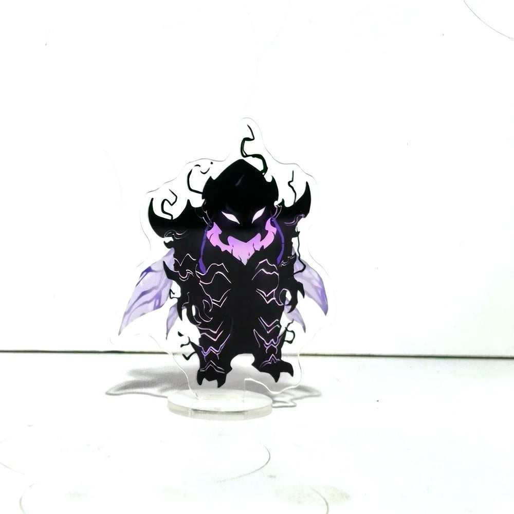 Anime Solo Leveling Sung Jinwoo Acrylic Stand Model Plate Decoration Desk Figure Display Friends Gift Game Related Products