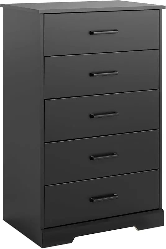 Superior 5-Drawer Chest for Bedroom - Spacious and Stylish Chest of Drawers, Measuring 17.75"D x 31.5"W x 44.75"H,