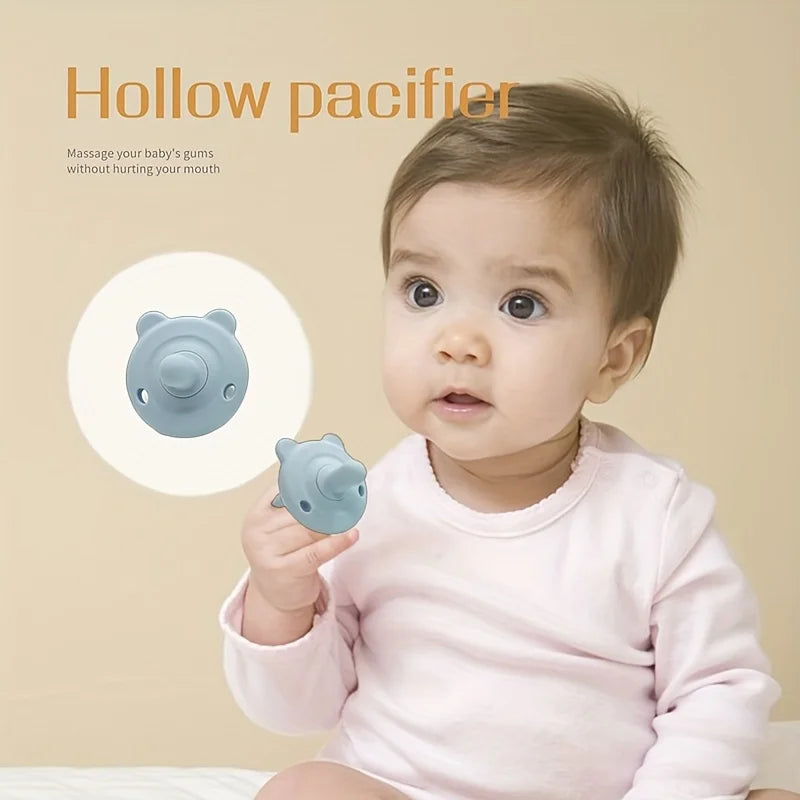 Pacifier Soft, Coaxing Sleeping Toy Pacifier Universal Type, New Year's Gift. Christmas, Halloween, Thanksgiving Gift. Pacifier