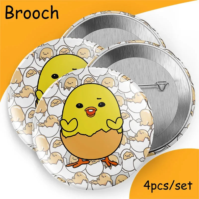 Gudetama: An Eggcellent Theme Birthday Party Cutlery Paper Cups Paper Plates Paper Disposable Party Decoration Supplies For Toys