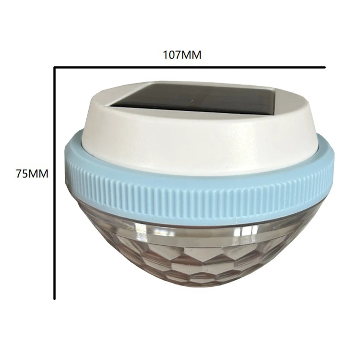 Solar Floating Pool Light Rechargeable Led Lamp With Panel Outdoor Lamps Garden Decorative Powered Lighting Christmas Decoration