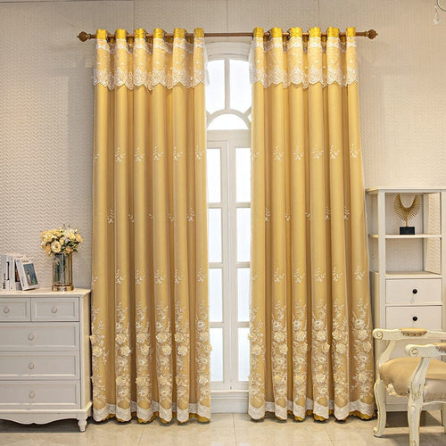 Veloria™ – Double Open Curtain Set – Magnolia Elegance Edition