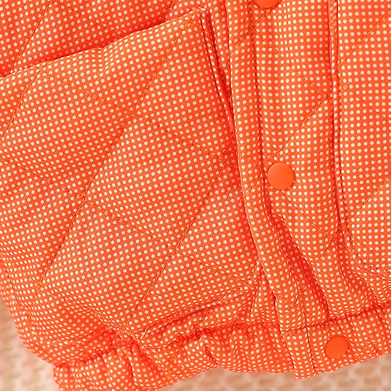 2025 Autumn Winter Newborn Girls Clothes Halloween Cartoon Cute Pumpkin Warm Thick Outerwear Baby Tops Jacket Toddler Coat BC406