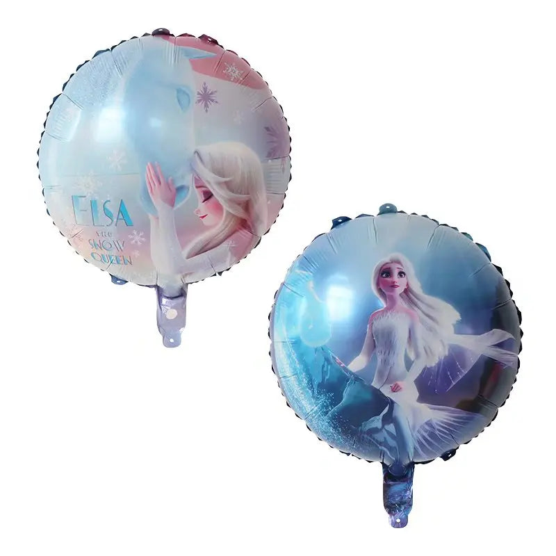 10Pcs 18Inch Frozen ElsaBalloons Anna Olaf Princess Air Globo Girl's Birthday Party Wedding Baby Shower Decorations Kid Toy Gift