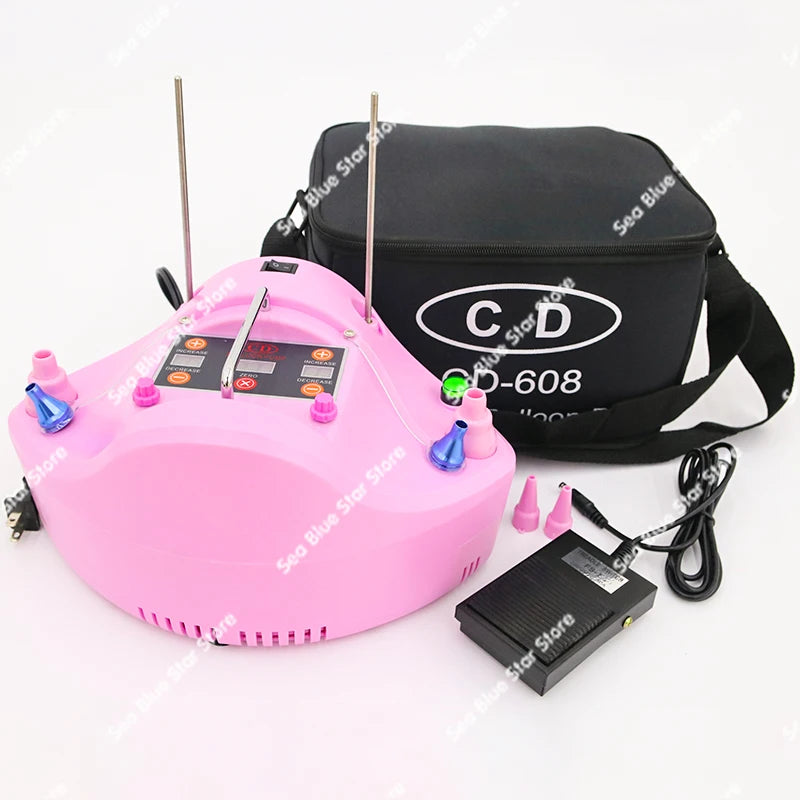 Multi-purpose CD608 Quantitative Timing Counting Balloon Inflator Electric Pump with Ball Sleeve Function
