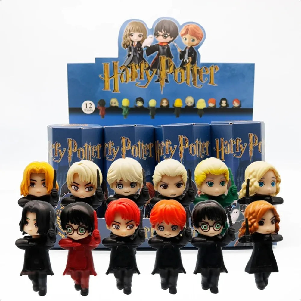Hot Selling Harry Potter Blind Box Mini Figures Random Blind Bag Party Cute Doll Mystery Lucky Toys Kid Christmas Secret Gift
