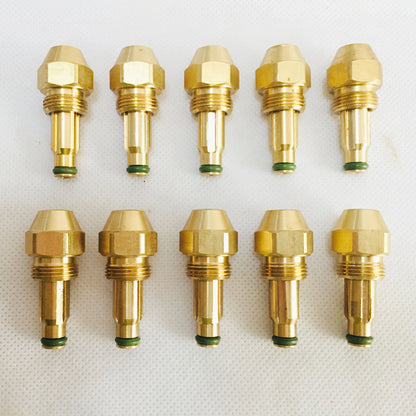 Waste oil burner nozzle,oil burner jet,siphone full cone oil nozzle, burner oil injector,air atomizing nozzle