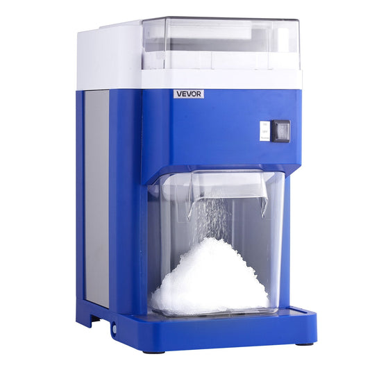 Commercial Ice Shaver Machine, 1.91QT /1.8L Large Electric Snow Cone