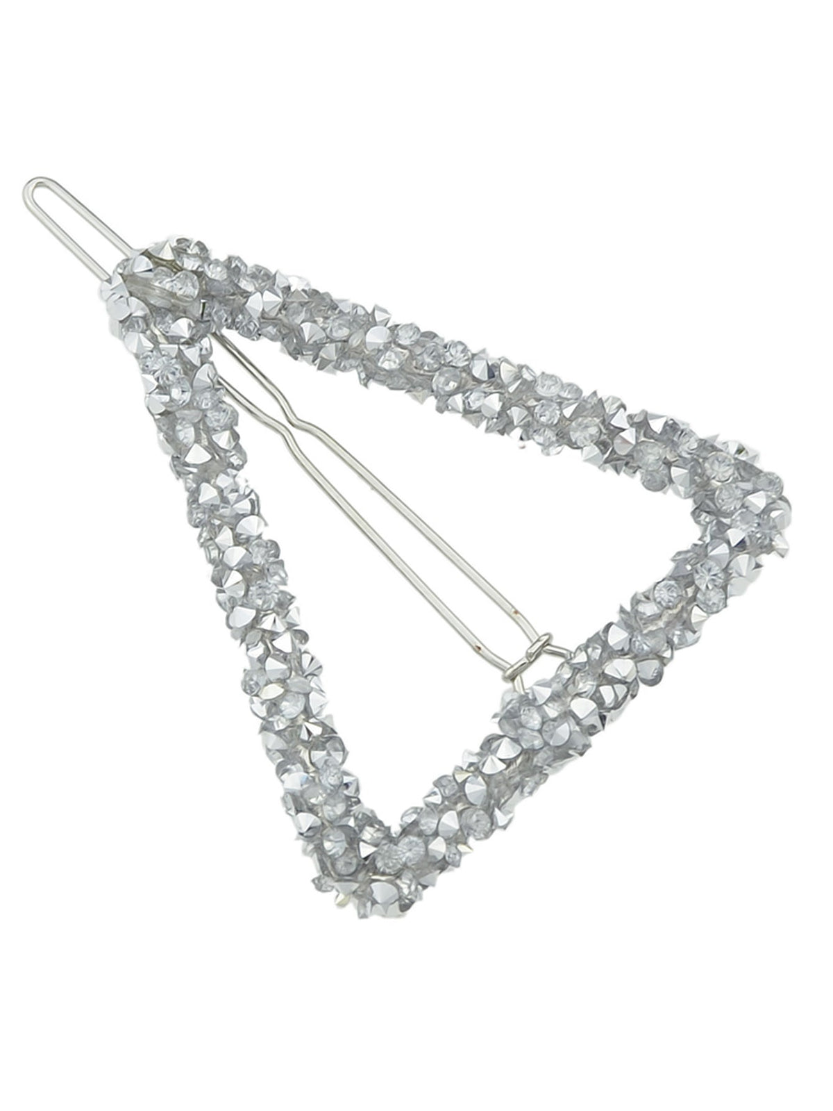 Rhinestone Triangle Hairgrips Wedding Party Hair Clips Hair Barrettes
