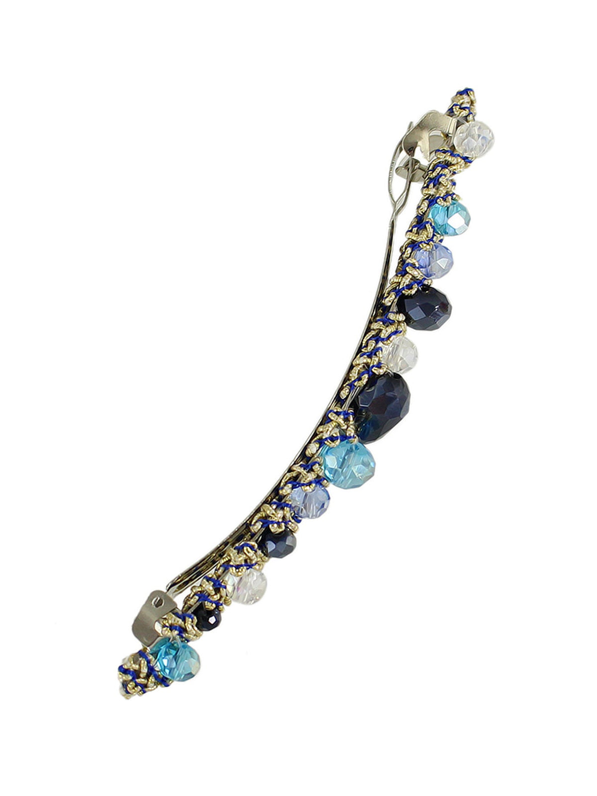 Luxury Handmade Colorful Acrylic Beads Hair Clips Barrette Girl Hair