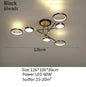 Nordic Minimalist LED Ceiling Light Creative for Living Room Bedroom Decoration Aluminum Fashion Art Lighting Fixtures Lustre