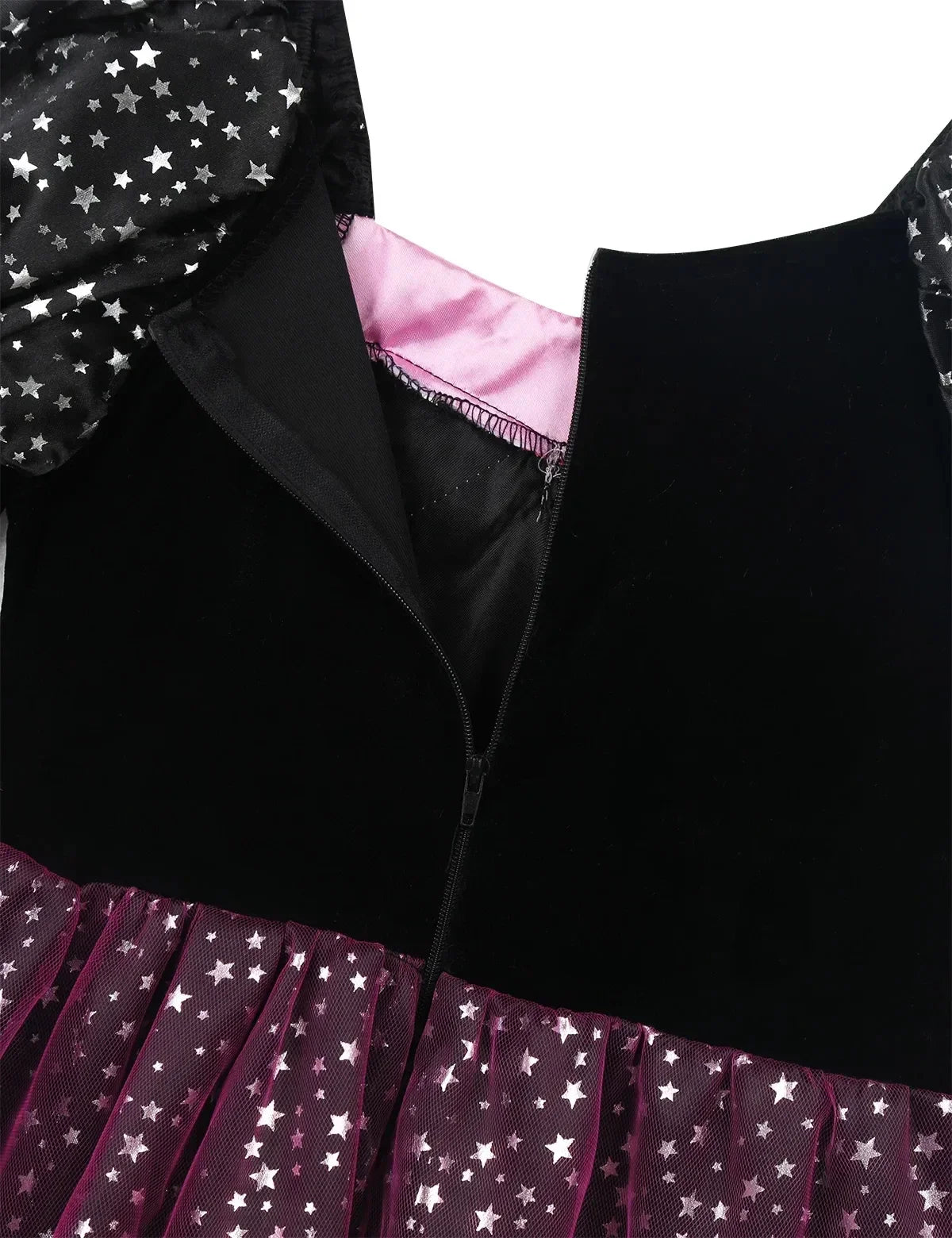 2025 Halloween Baby Girls Witch Dress+Hat+Wand+Candy Bag Costume for Kids Carnival Party Evil Witch Vestidos Set 2-12Yrs Clothes