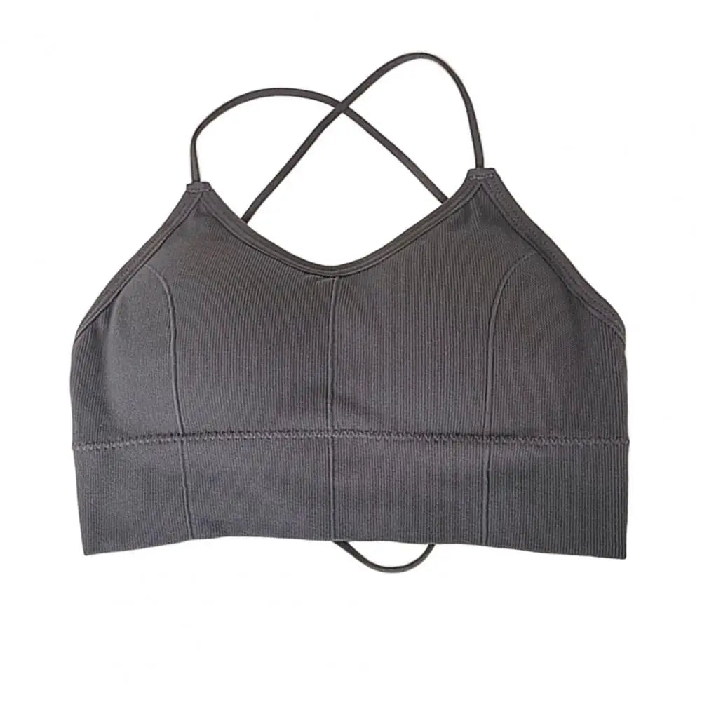 Sexy Women Padded Wire Free Crop Push Up Bralette Top Tanks for Bras Lingerie SpaghettiTop Camis Seamless Sling Female Tube Top