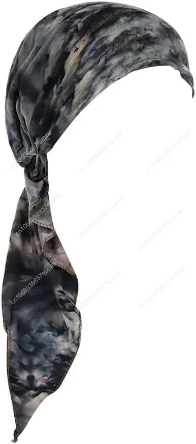 Pre-Tied Bandana Turban Hat Chemo Cancer Headscarf Headwraps Headwear for Women Hair Cover Hat