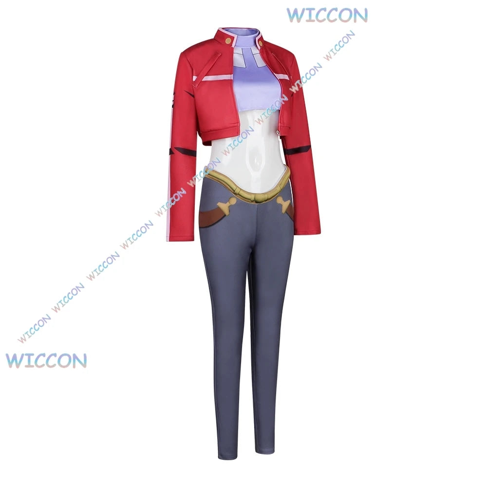 2025 July Anime Clothing Bullet B/B Baretto Cosplay Noah Costume Women Halloween Carnival Role PLay Outfit Coat Pants Fullset
