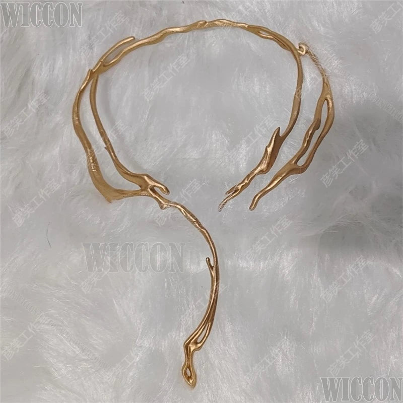 Merman Rafayel Lemurian Sea God Game Love And Deepspace Cosplay Long Purple Hair Wig 3D Prop Man Sexy Outfit Halloween Comic Con