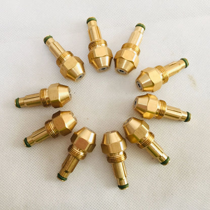 Waste oil burner nozzle,oil burner jet,siphone full cone oil nozzle, burner oil injector,air atomizing nozzle