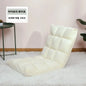 Foldable Floor Sofa Portable Lazy Chair Thickened Backrest Tatami Meditation Seat Single Floor Recliner for Home Bedroom Camping