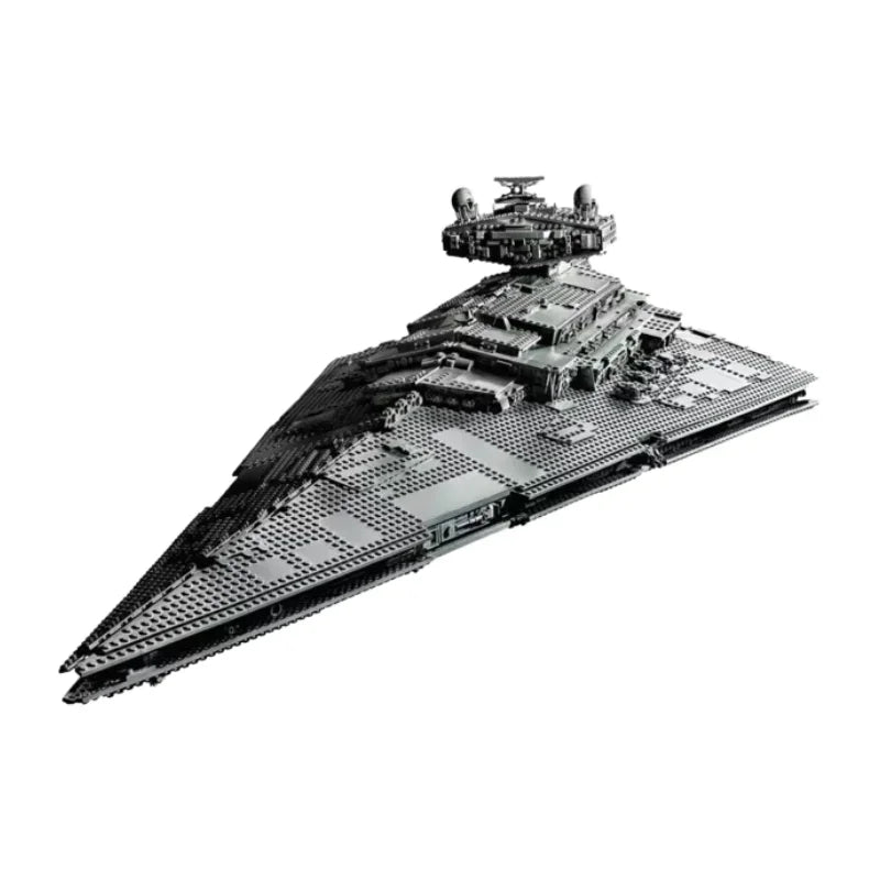 MINISO  Spaceship Series Moc Star Destroyer Assembling Building Blocks  Compatible 75252 Desk Home Ornament Toy Kids Adults Gift