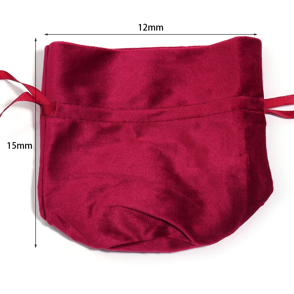 High Quality Pink Velvet Bag Gift Bags for Wedding Party Christmas Drawstring Gift Bags Candy Pouches Velvet Package Bags