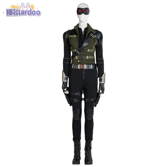 Thunderbolts Yelena Belova Black Widow Cosplay White Widow Costume Halloween Carnival Party Christmas Play Role Clothes Clothing
